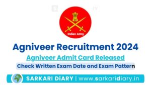Agniveer Recruitment 2024_ Army Agniveer Admit Card Released