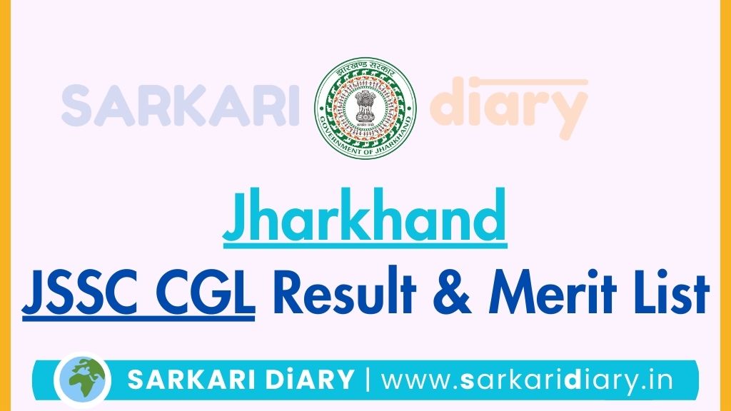 JSSC CGL Result 2024: Download at jssc.nic.in