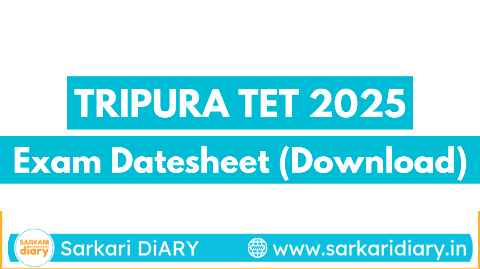 Tripura TET Exam Date 2025: Exam Schedule, Shifts, and Timings