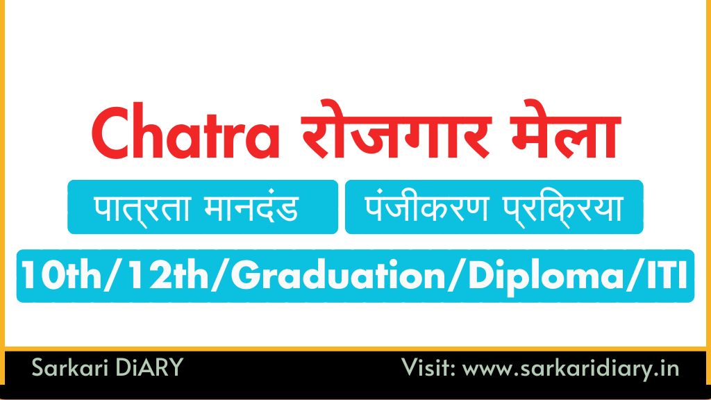 Chatra Rojgar Mela 2025: तो देर किस बात की? अपना आवेदन जल्दी भरें।