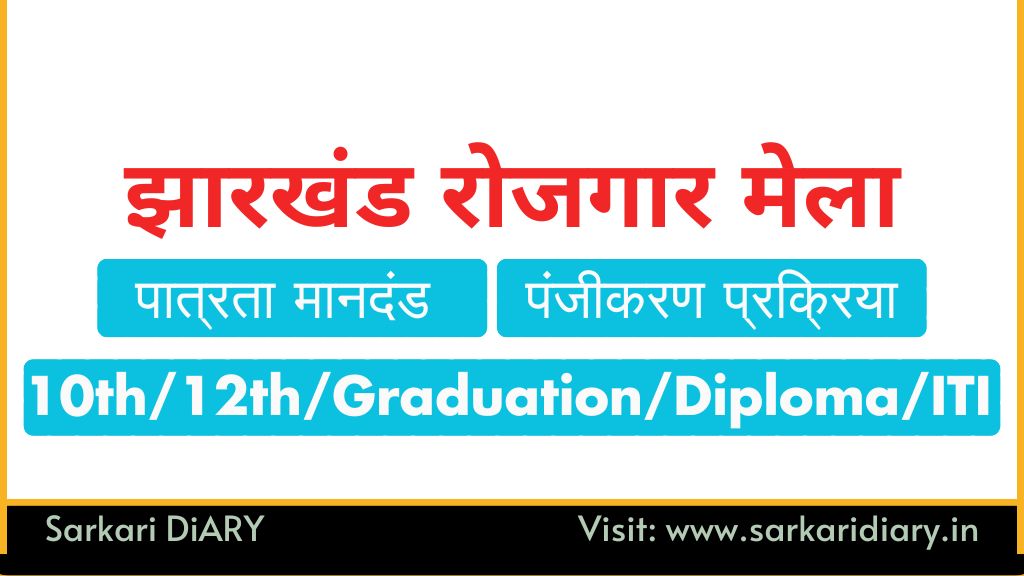 Jharkhand Rojgar Mela 2025: झारखंड में सरकारी और निजी नौकरी के अवसर, पंजीकरण प्रक्रिया और महत्वपूर्ण जानकारी