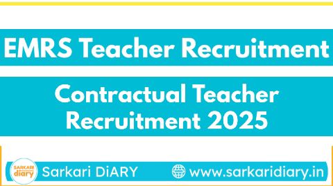 EMRS Contractual Teacher Selection Process 2025: Merit List to Be Released Soon