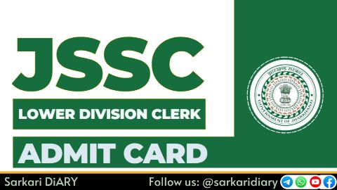 JSSC LDC Admit Card 2024: Written Exam Date, Paper Pattern, and More Details