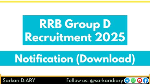 RRB Group D Notification 2025: 32,438 Vacancies Announced, Eligibility & Application Details