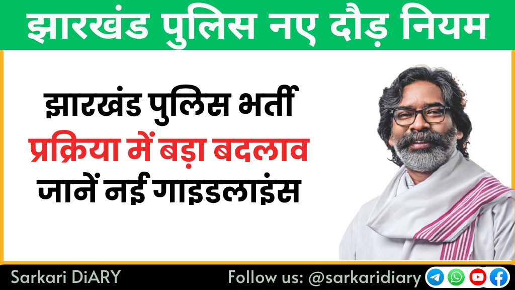 Jharkhand Police भर्ती 2025: झारखंड पुलिस दौड़ के नए नियम लागू, जानें पूरी जानकारी