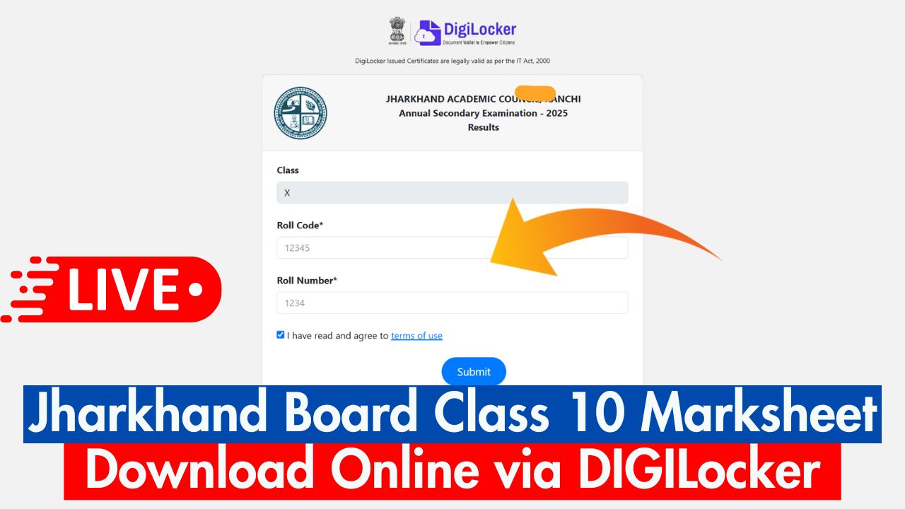JAC Class 10 Result 2025 [Declared]: Check on DigiLocker & jacresults.com
